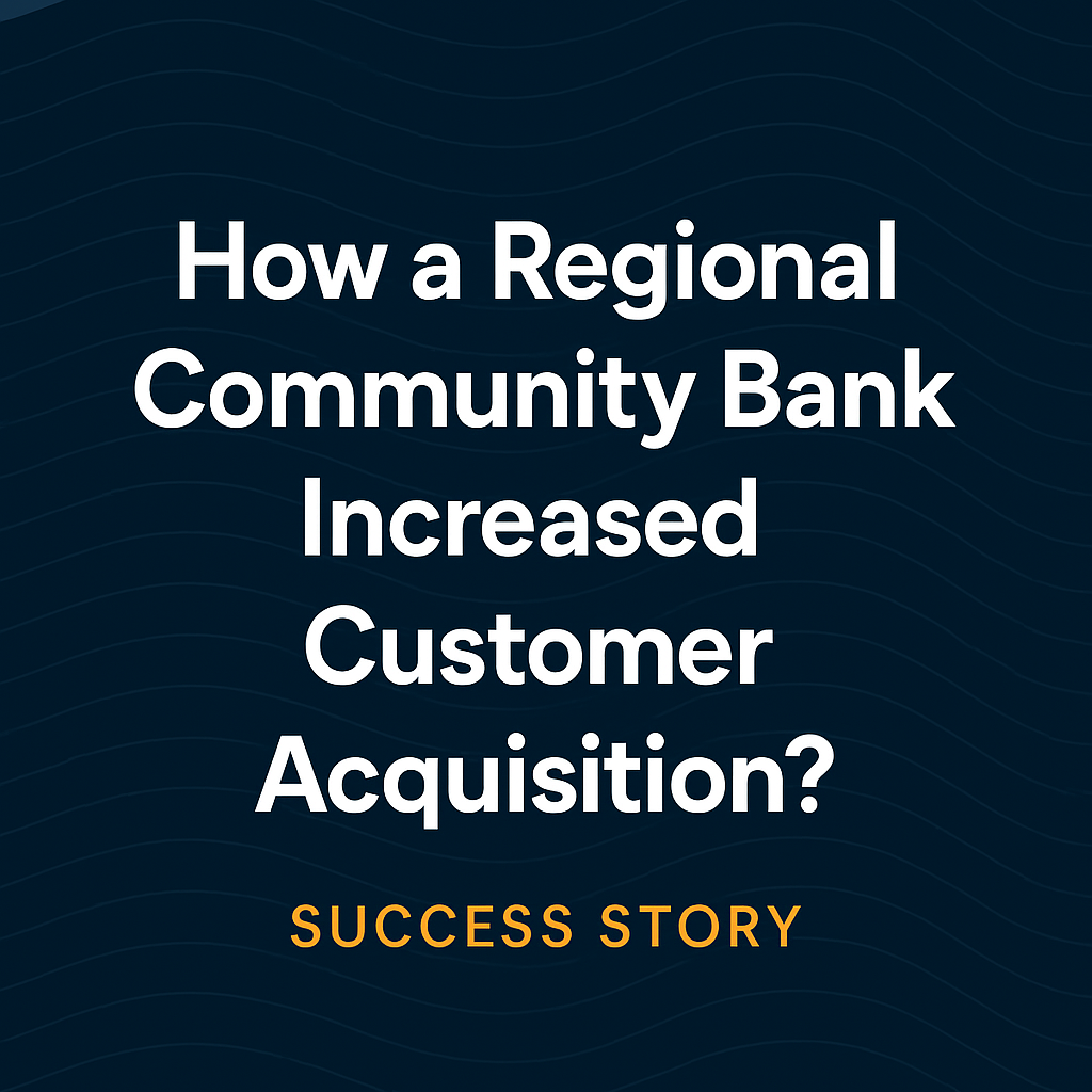 How a Community Bank Replaced Five Spreadsheets with a Live Multi-Source Performance Dashboard